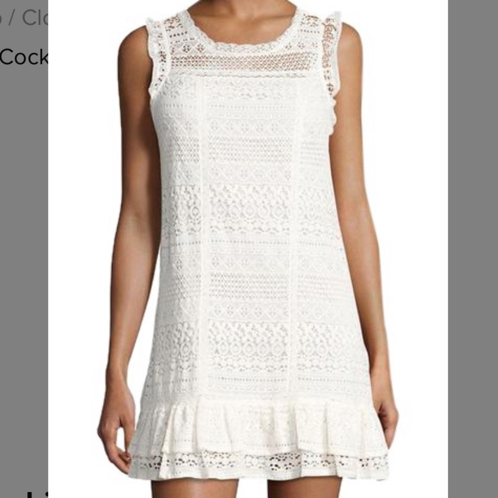 Joie Lindell white lace dress - XS